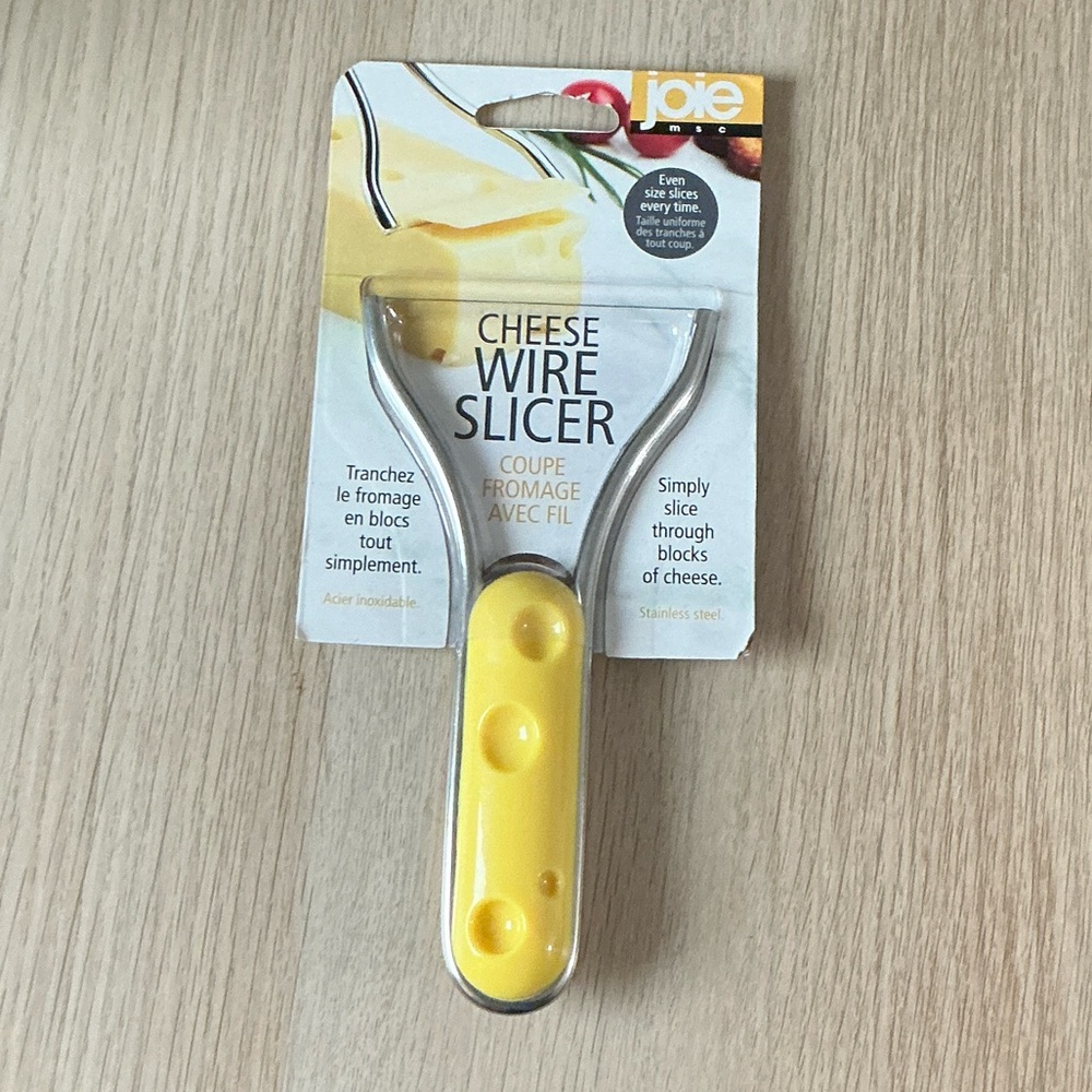 2/$10 Joie Cheese Wire Slicer with Yellow Handle